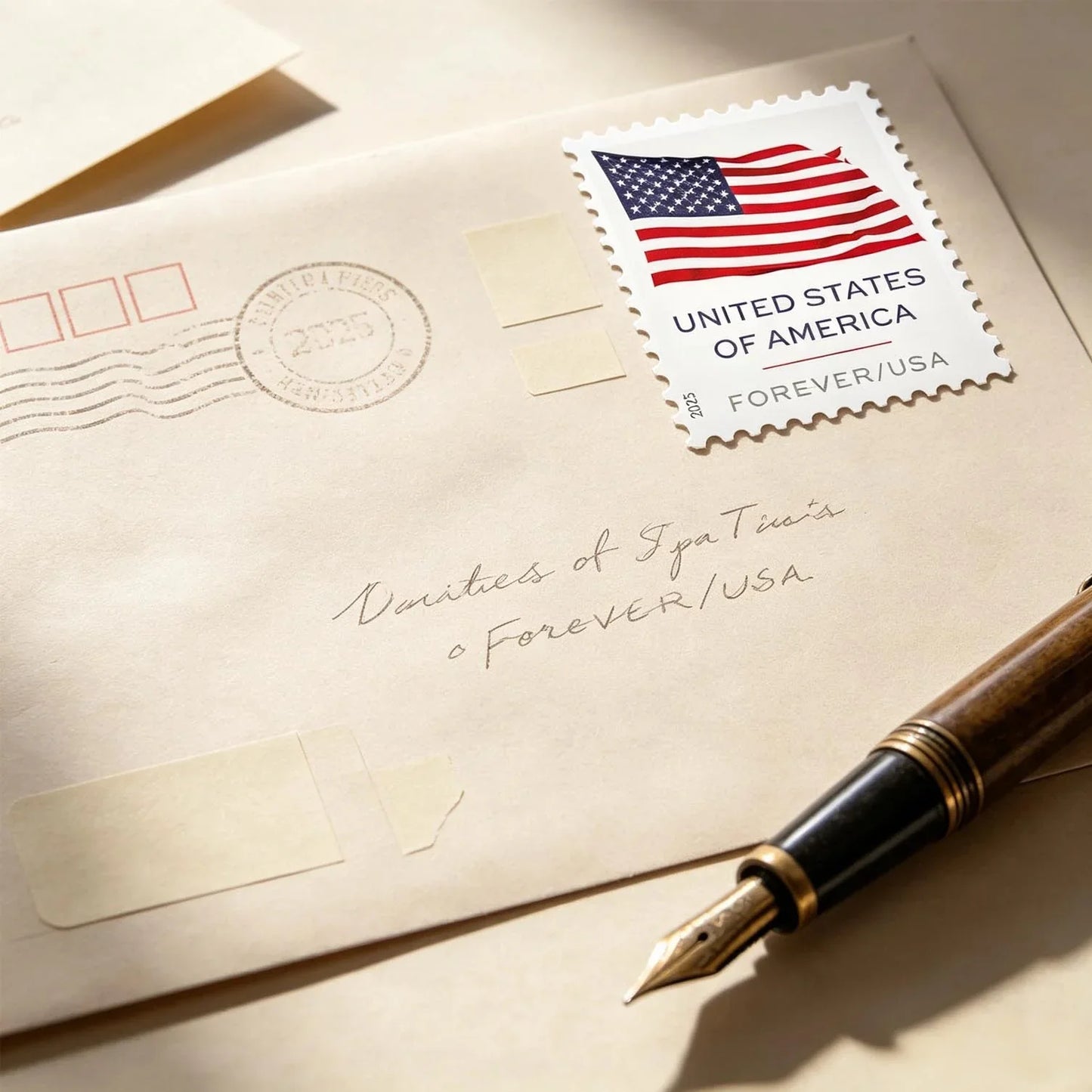 2025 U.S. Flag Forever Stamps – Coil