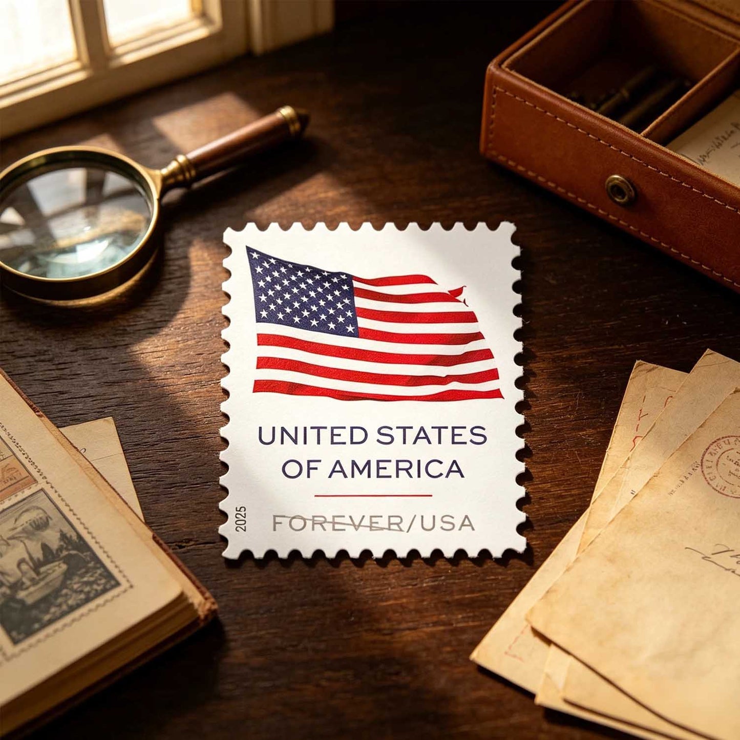 2025 U.S. Flag Forever Stamps – Coil