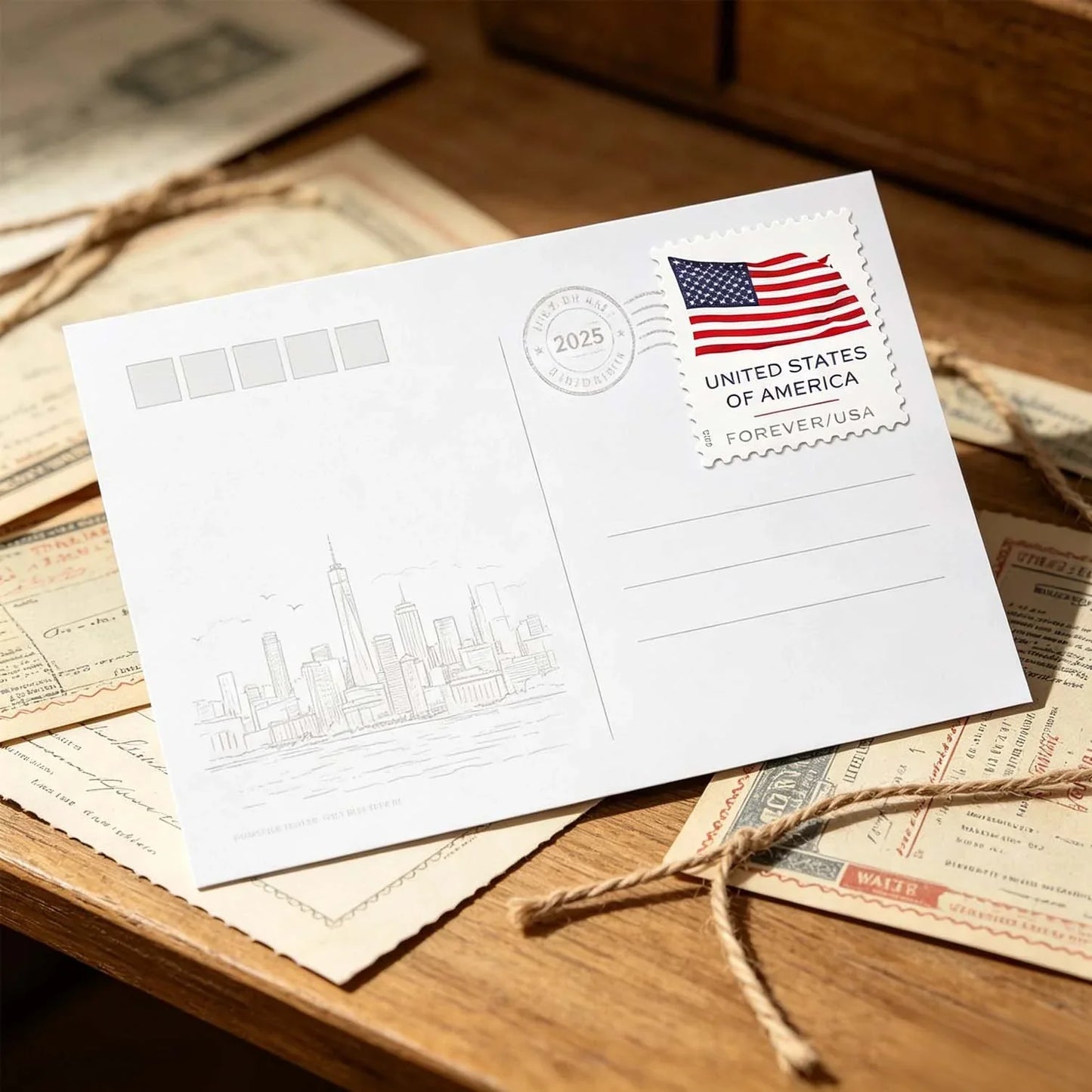 2025 U.S. Flag Forever Stamps – Coil