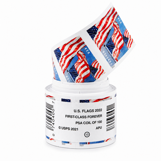 2022 U.S. Flags Forever Stamps – Coil – product image 1