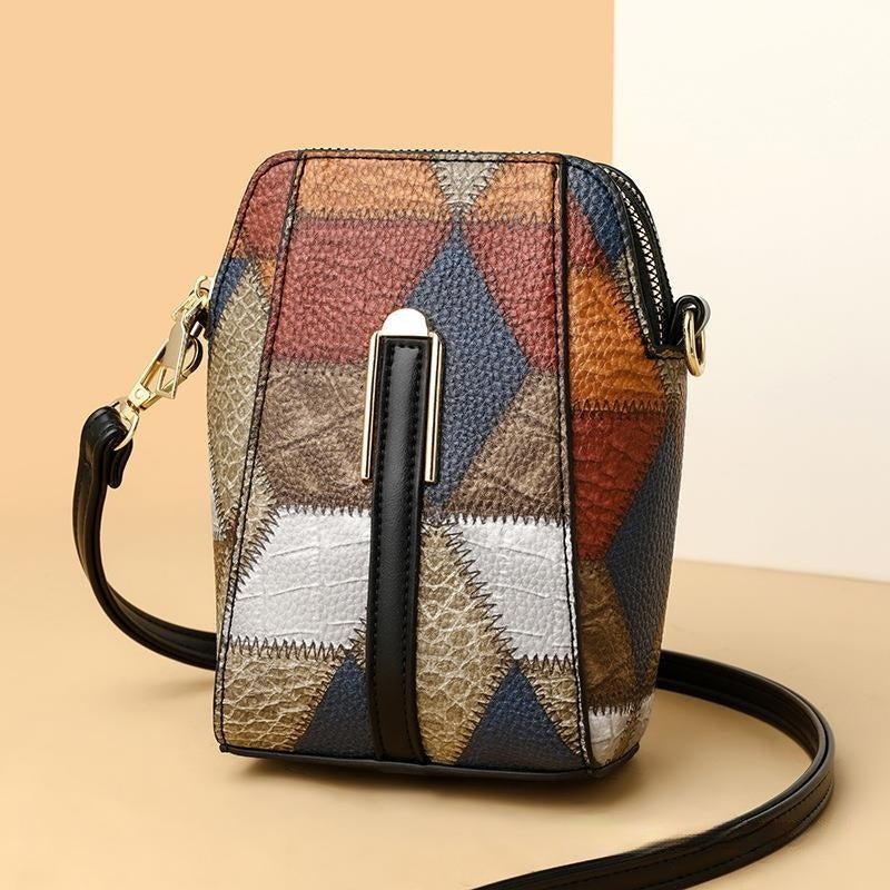 PU leather shoulder bag