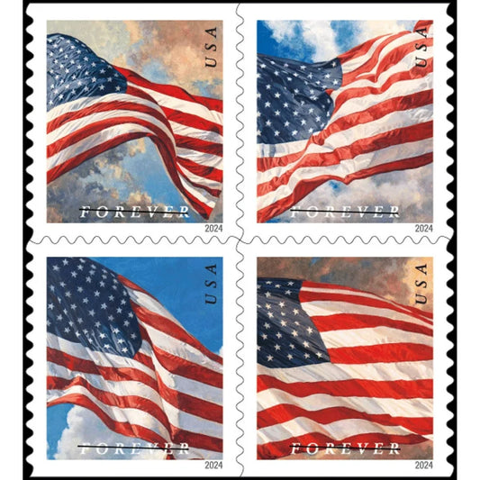 2024 U.S. Flags Forever Stamps – Booklet Packs – product image 5
