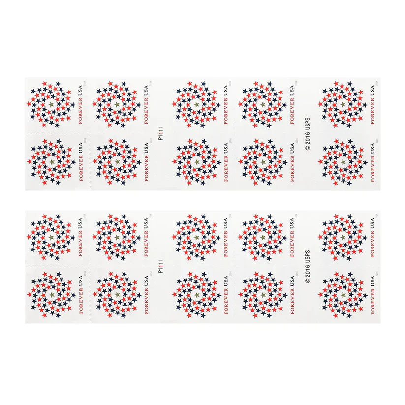 2016 Patriotic Spiral Forever Stamps – product image 3