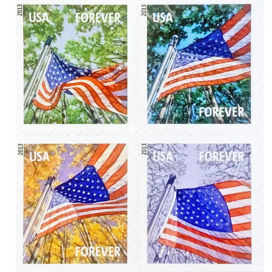 2013 A Flag for All Seasons Forever Stamps – product image 4