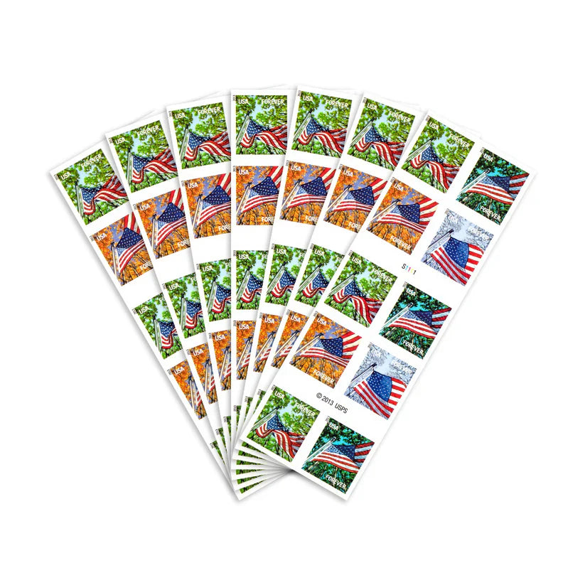 2013 A Flag for All Seasons Forever Stamps – product image 3