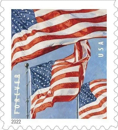 2022 U.S. Flags Forever Stamps – Booklet Packs – product image 5