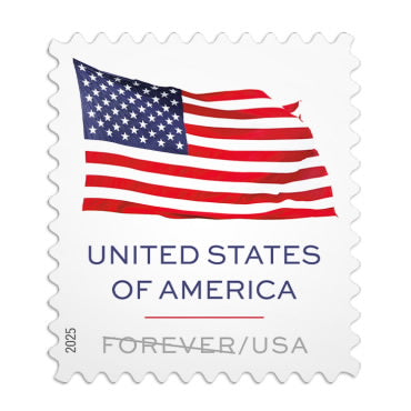 2025 U.S. Flag Forever Stamps – Booklet Packs – product image 1